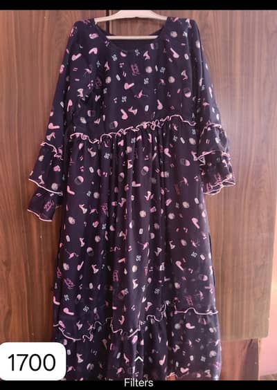 BLUE FLORAL FULLY BUTTONED TIERED DRESS begs collection