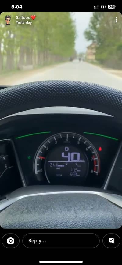 2021 civic  untouch car