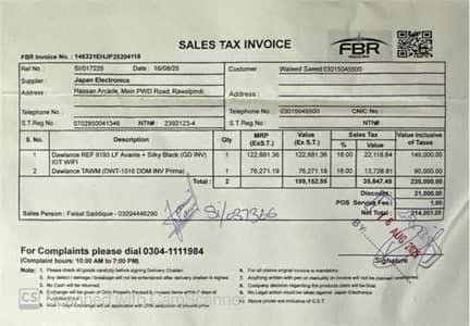 Brand New Washing Machine For sale