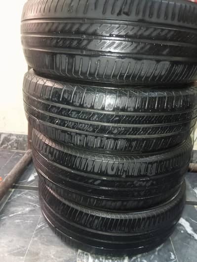 4 tyres 1/65/65/14 lush condition for urgent sale