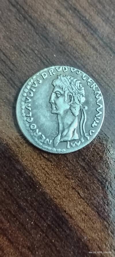 Ancient Roman Imperial Nero Claudius Drusus Dynasty Old & Rare Coin