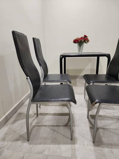 Dining table with 4 chairs