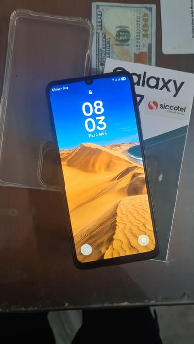 Samsung a07 64GB 4 GB RAM.  03323000388