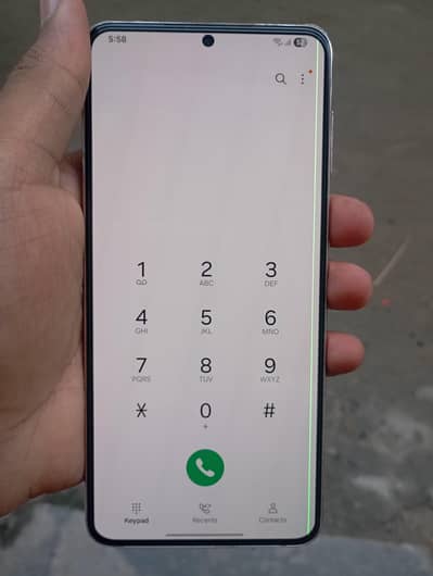 S21 Plus Single Green line on Side of Display Full Brand Condition