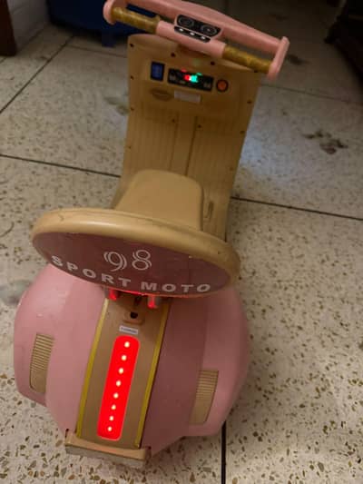 pink electric scooty