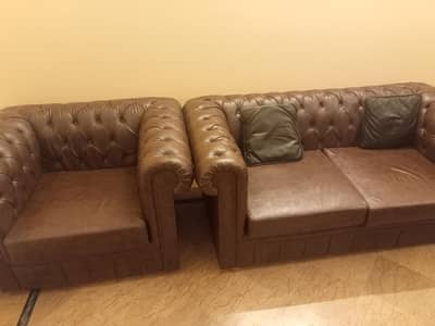 Brown Executive 6 Seater Sofa Set