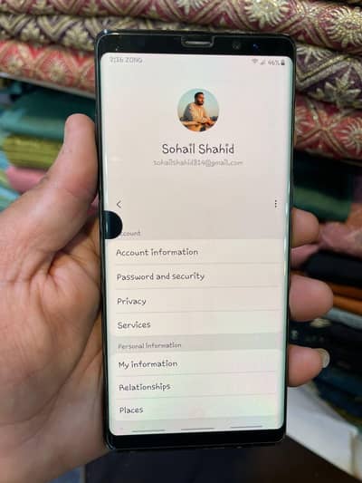 samsung note 8 6 gb ram 64 rom dual sim offichal pta