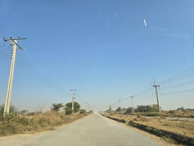 5 Marla Level Sunface And Corner Plot Of Ideal Location For Sale