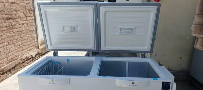 dawlance double door deep freezer