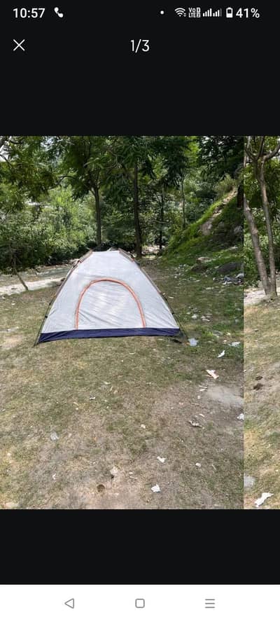 automatic tent