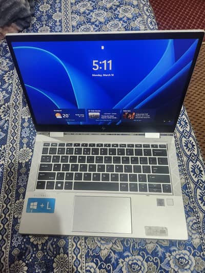 HP Elitebook, Core i5 10th gen, 8/256, 2 in 1 foldable laptop-tablet