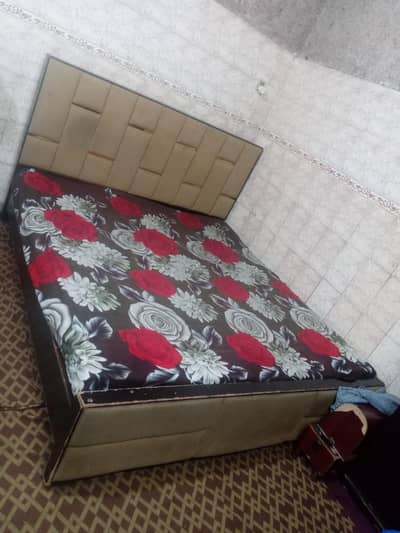 Bed with Mattress for Sale – Good Condition
