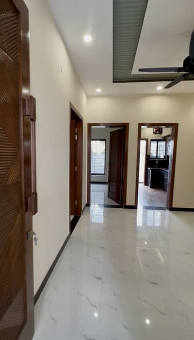 Brand New House For Sale Back Open Park. C block