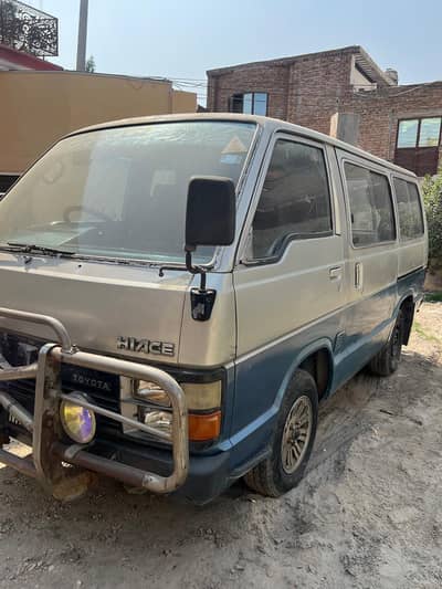 toyota hiace bus in good condition. no need any work.