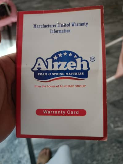 Alkhair Alizeh Five Star Foam with 11 Years Warranty