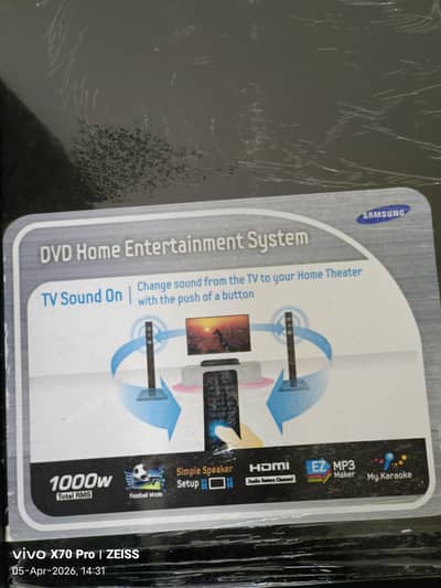 Samsung DVD Home Entertainment System For Sale