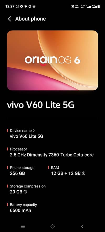 Vivo V60 Lite 5G