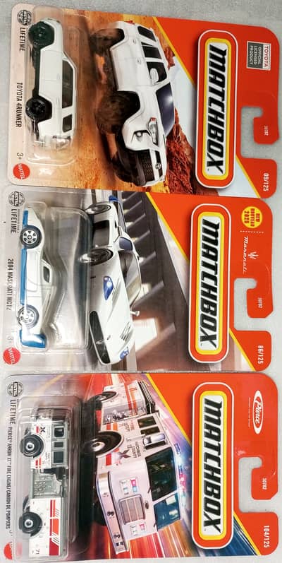 Matchbox and hotwheels diecast metal toy cars 1/64