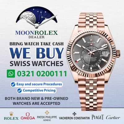 Get Cash / Rolex Cartier Omega Frederique Constant Concord Blancpain