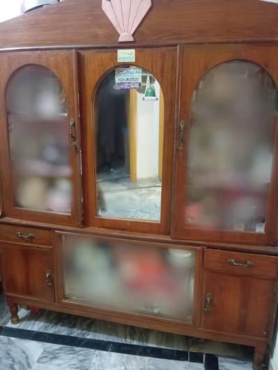 wooden storage Cupboard -(Bartan Wali Almari)