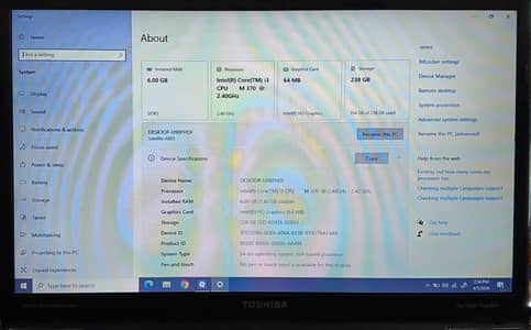 Toshiba Satellite A665
