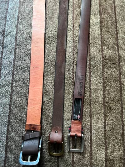 Imported Leather belts