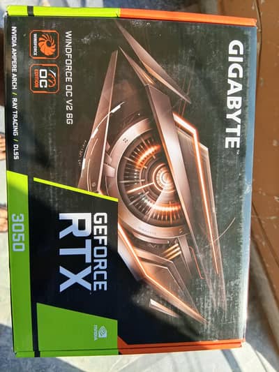 GIGABYTE GEFORCE RTX 3050( 6GB) WINDFORCE OC EDITION