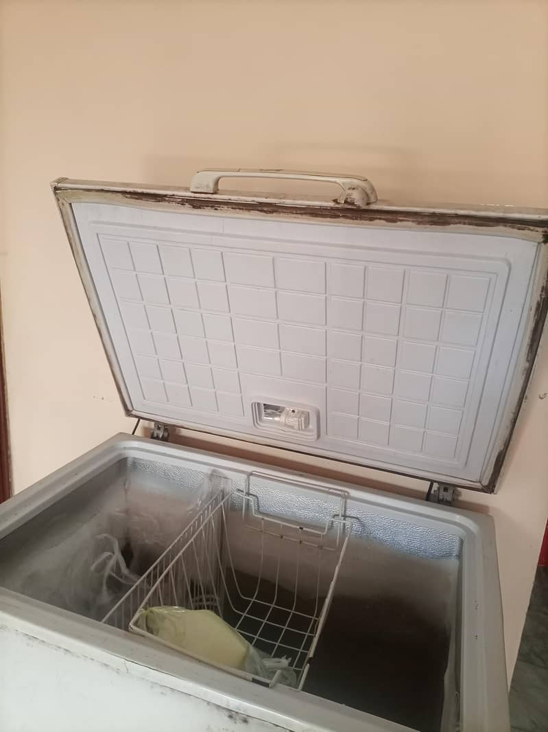 waves deep freezer normal condition 1