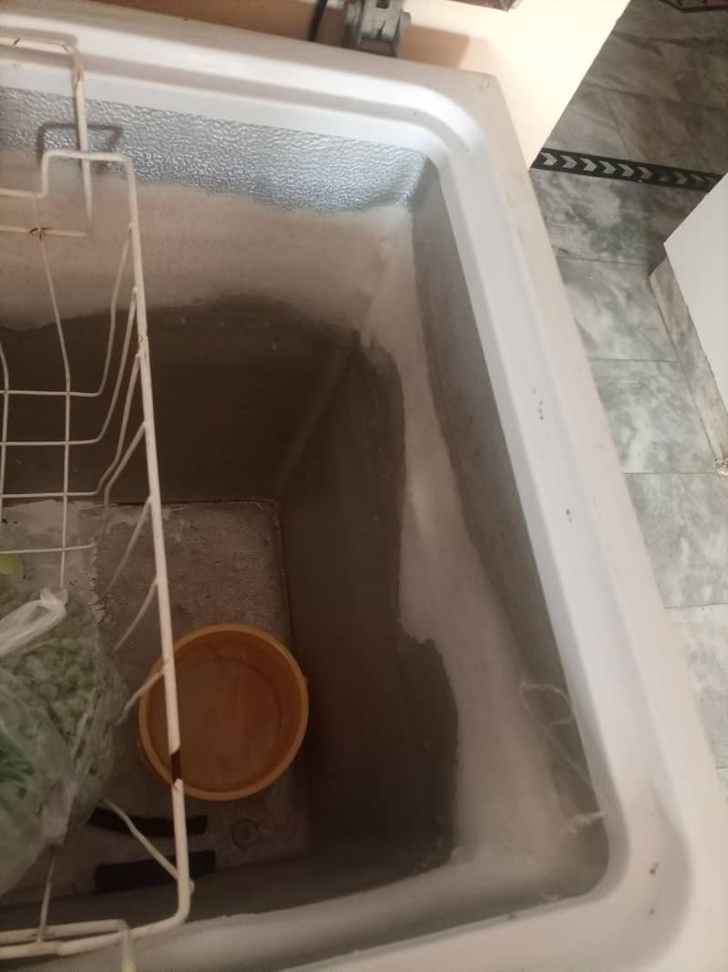 waves deep freezer normal condition 4