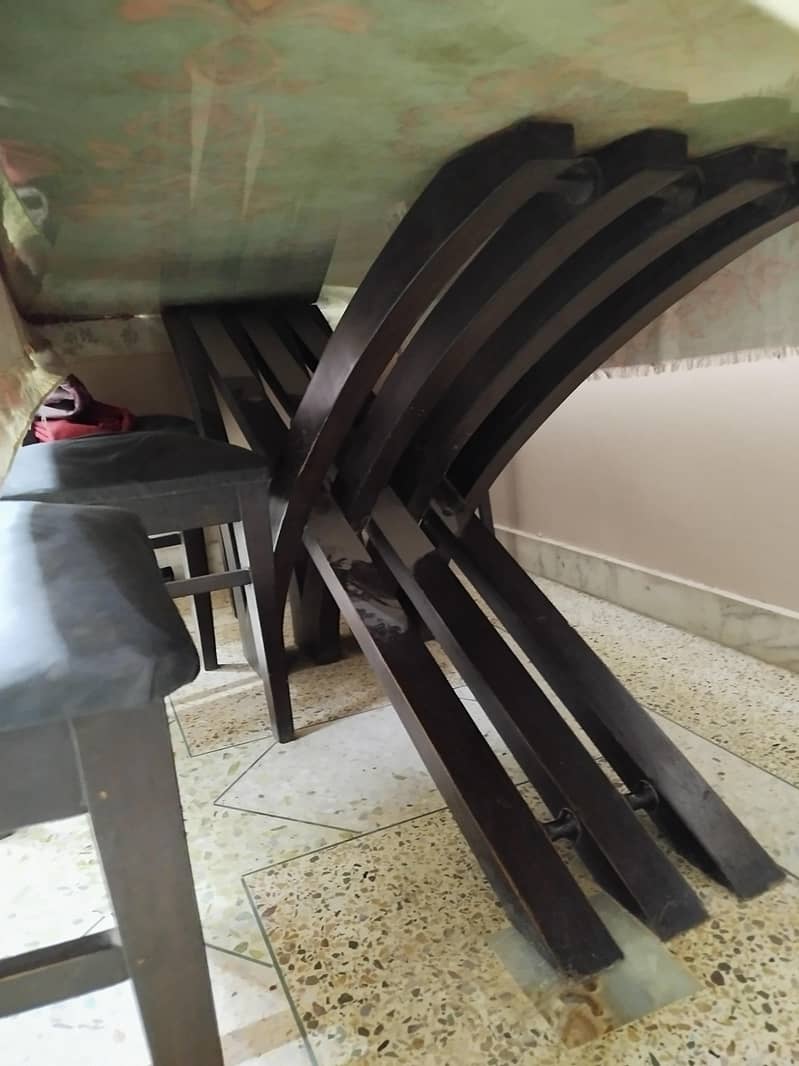 Dining Table with chairs 2