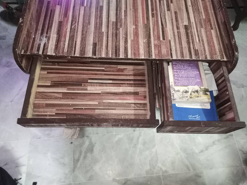 OFFICE + STUDY USE TABLE WITH EXTRA STORAGE 3