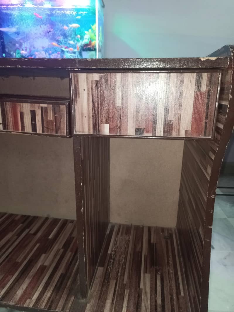 OFFICE + STUDY USE TABLE WITH EXTRA STORAGE 7