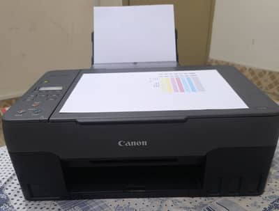 Canon Pixma G3020 3 in 1 Color Wireless Printer-Almost New (Wifi)