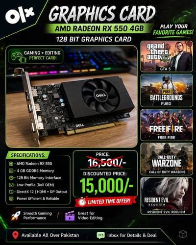 Graphics Card For Sale