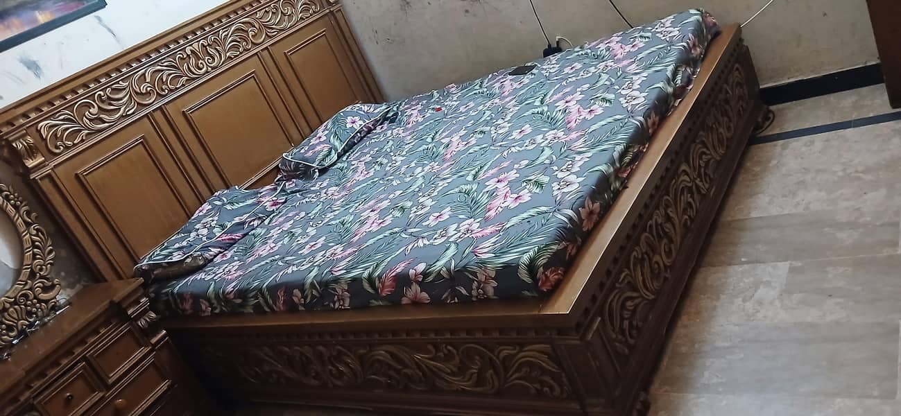 Pure solid wood Bed 3