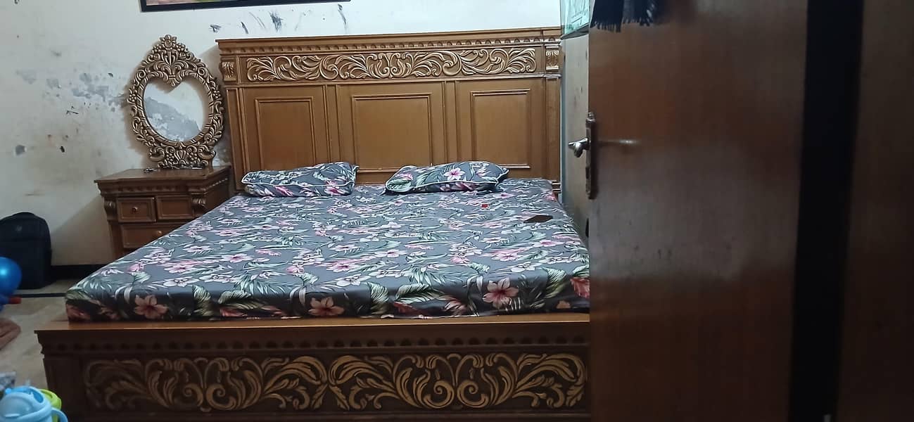 Pure solid wood Bed 4
