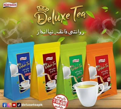 We are delivering our tea to all of you.