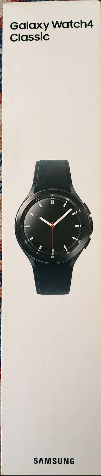 galaxy samsung4 classic 46mm black original box a excellent condition