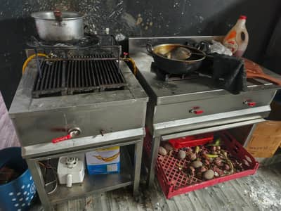 pizza fast food setup