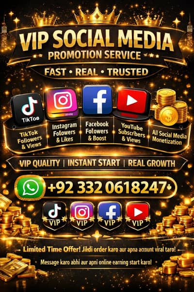  VIP Social Media Promotion Services – Fast & Real Growth 