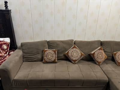 L shaped sofa 7 seater for sale