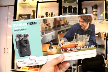 Canon V10 Vlogging Camera (4K Resolution)