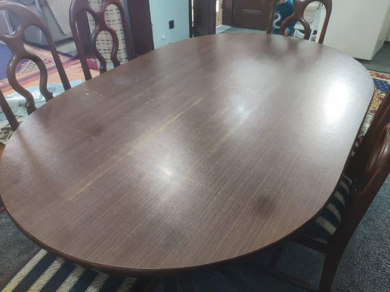 6 Chairs Dining Table 0