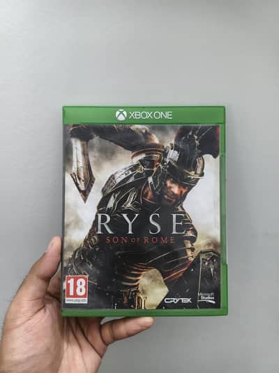 Xbox One Ryse son of Rome just like new game