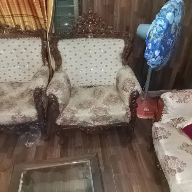 complete sofa set with table 3