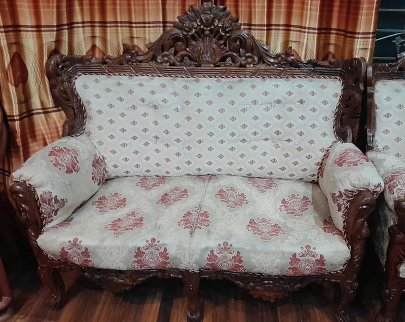 complete sofa set with table 7