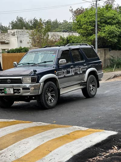 Toyota Surf 1991 (petrol) (sunroof)