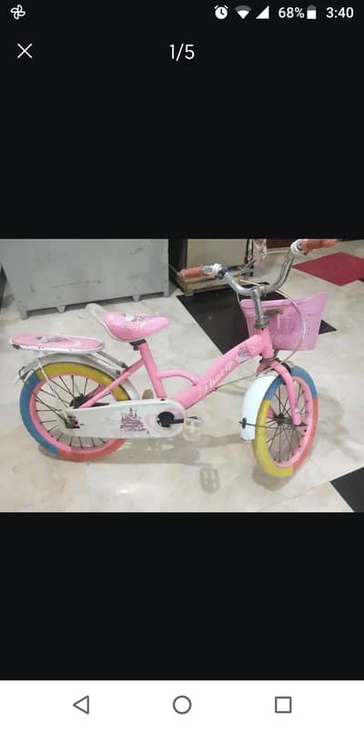 Girls Imported Bicycle for Girls very good condition