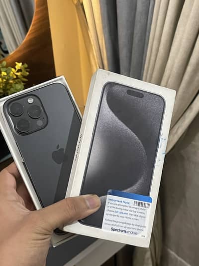 I phone 15 pro max 256 gb jv waterpack 100%