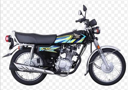 Dealership Delivery, 0 meter Honda CG 125, Black